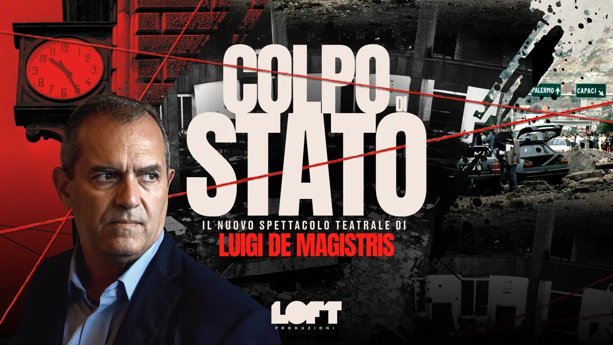 Promotional artwork for LUIGI DE MAGISTRIS - COLPO DI STATO